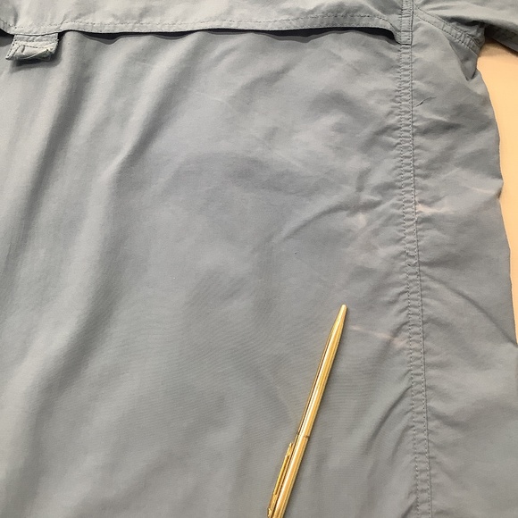 Men’s Fishing Shirt Al Agnew Button Up Vented Collared Outdoor Outerwear XL - Picture 8 of 12